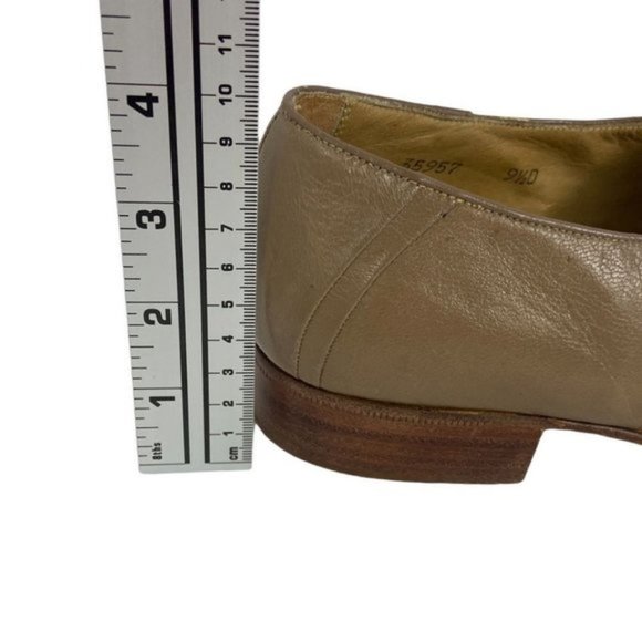 Giorgio Brutini Cap Toe Leather Dress Shoes Mens Size 9.5 Tan Brown Lace Up Shoe main image 5